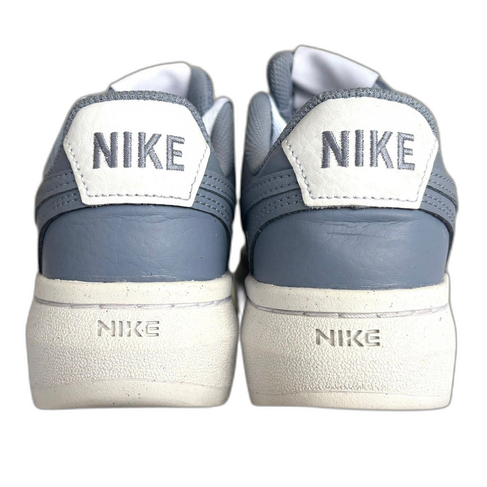 Nike Court Vision Alta LTR Size 6 Womens Ashen Slate/White - Picture 3 of 9